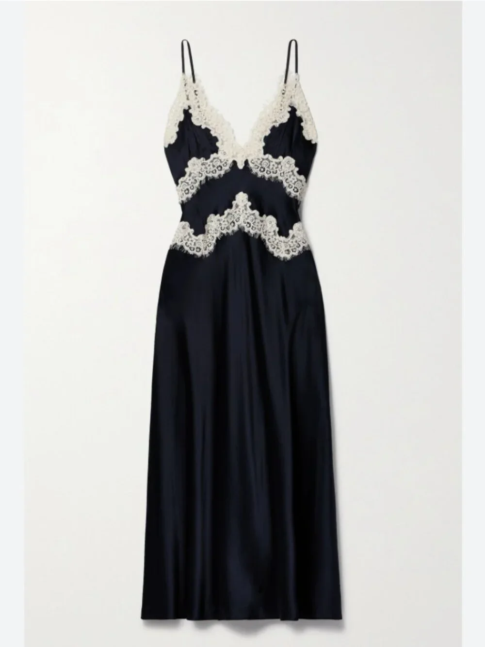 NWT Doen Obelia Dress in Navy - Picture 2 of 10